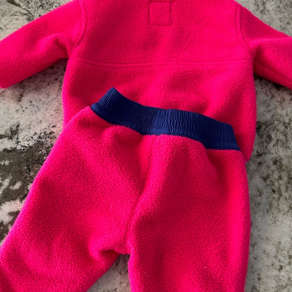 Neon Hot Pink Arctic Fleece Suit - Picture 3 of 4
